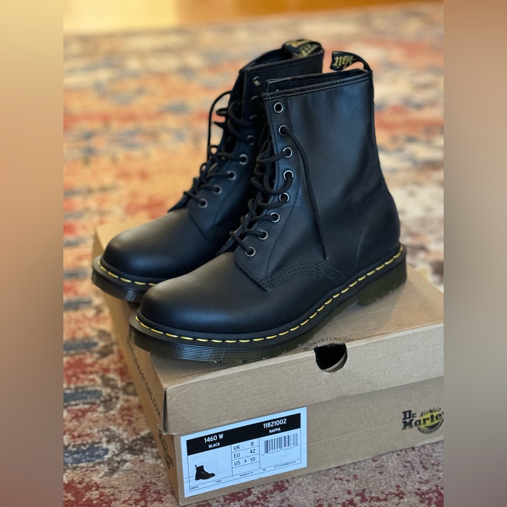 Dr. Martens 1460 NAPPA LEATHER LACE UP BOOTS